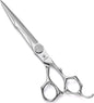GLADOG 7" Premium 9CR Dog Grooming Scissors with Full Diamond Pivot Nut - Professional Straight Dog Scissors for Grooming, Ideal Dog Shears for Precise Trimming, Pet Grooming Scissors, Grooming Shear