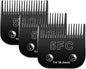 5F Blades Dog Grooming Blades Compatible with Andis/Oster A5/Wahl KM-10 Series Dog Clippers,Detachable Clipper Replacement Blade,Black(5FC/3PCS)