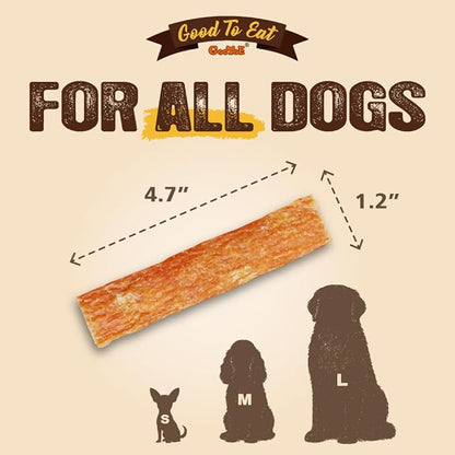 Gootoe Soft Chicken Jerky Cuts 1 lb, Dog Treats, All Natural, Hypoallergenic & Grain-Free, High-Protein, Healthy & Easily Digestible, Soft Texture, Resealable