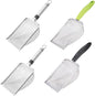 4PCS Reptile Scooper,Litter Cleaner Corner Scoop, Reptile Sand Fine Mesh,Cat Little Scoop, Bearded Dragon Sand Shovel,Pet Poo Shovel Scooper (4PCS Shovels)
