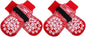 EXPAWLORER Anti Slip Dog Socks to Prevent Licking Paws, Dog Shoes for Hot Pavement, Dog Booties for Small Medium Large Senior Dogs, Traction Control Boots & Paw Protectors for Hardwood Floors