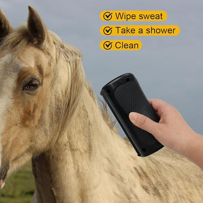 2Pc Deshedding Brush Rhykin Brush for Pets, Pet Hair Removal Tool,Suitable for Cats, Dogs, Rabbits, and Horses