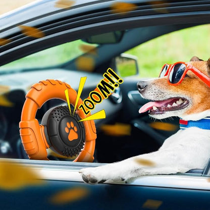 Dog Toys for Aggressive Chewers Large Medium Small Breed Indestructible Durable Tough Squeaky Dog Chew Toys to Keep Them Busy Nylon Rubber Interactive Dog Toys