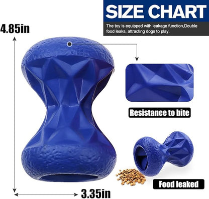 Dog Toys for Aggressive chewers, Indestructible Toy for Small Dogs Interactive Toy Dog chew Toys (Green + Blue)