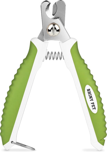 Dog Nail Clippers with Safety Guard - Pet Nail Clippers for Medium and Small Breed - Protective Nail Cutter, Safe Claw Trimmer, Ergonomic Toenail Scissors - Ebook Guide