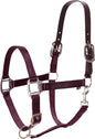 Equinavia Loki Adjustable Breakaway Horse Halter - Wine Red - Horse