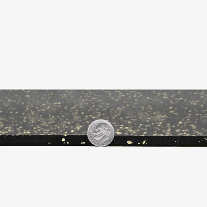 Flooring Inc's 1/4" Thick Tough Rubber Flooring Roll | Flexible Recycled Rubber Floor Mats for Home Gym | Heavy Duty Rubber Mat for Home Gyms, Sheds, Horse Stall Mat or Trailer