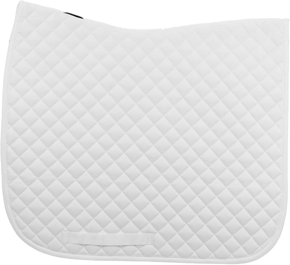 Equinavia Harstad Dressage Saddle Pad | Classic & Durable | Moisture-Wicking Tricot Backing