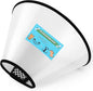 GLADOG Soft Dog Cone Collar, 3 PCS (XL is Only 1 PCS) Flexible Plastic Cone for Dogs After Surgery, Dog Recovery Collar, Adjustable E-Collar for Large/Medium/Small Dogs Cat, Comfy Elizabethan Collar
