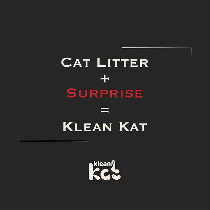 All Natural Clumping Cat Litter – Multiple Scents – Low Dust, Odor Control – Baby Powder 18 lb - Surprise Toy Inside