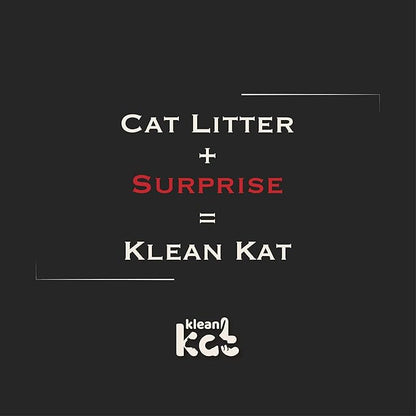 All Natural Clumping Cat Litter – Multiple Scents – Low Dust, Odor Control – Baby Powder 18 lb - Surprise Toy Inside