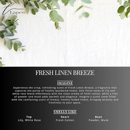 Fresh Linen Breeze Carpet Freshener Powder Refill 36 oz | Powerful Odor Eliminator for Home | Upholstery Deodorizer | Carpet Deodorizer | Pet Urine | Cat Litter Box