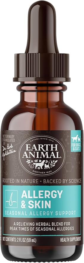 Earth Animal Herbal Remedies | Allergy and Skin | 2 fl oz