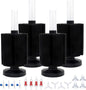 ALEGI 4pcs Large Aquarium Sponge Filter with Suction Cups, Check Valves for Breeding Fry Betta Shrimp Fish Tank (Medium for 20-50 Gal 4 Pcs)