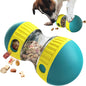 Dog Puzzle Toy Adjustable Treat Dispensing Ball Food Dispenser Tough Slow Feeder Puppy Enrichment Training Toy Pet Interactive Chase Toys for Small Medium Large Dogs to Keep Them Busy, Green