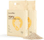 FUKUMARU Tofu Cat Litter, 12lb Clumping Litter for Cats, Mixed Corn Pellets, Dust-Free and Easy Clumping, Odour Control, Flushable, Low Residue