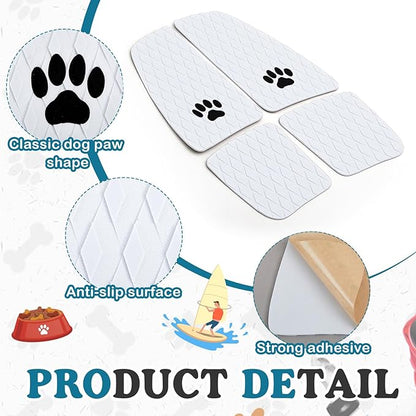 Dog Traction Pad Dog Paddle Board Kayak Accessories 21.2 x 15.3 Inch Non Slip Deck Grip Mat Surfboard Traction Good Grip EVA Foams for SUP Skimboard Paddleboard Surfboard