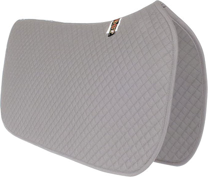 ECP Equine Comfort Products All Purpose Diamond Quilted Western Saddle Pad for Injury Prevention, Breathable, Hypoallergenic, Shock-Absorbing Cushion for Horse Comfort