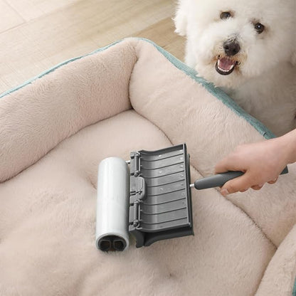 Fedicelly Lint Rollers Pet Hair Extra Sticky Furniture,Cat Dog Hair Remover Laundry Clothes Carpet, 6.3 inches Wider with 320 Sheets Large Lint Remover Brush for Couch