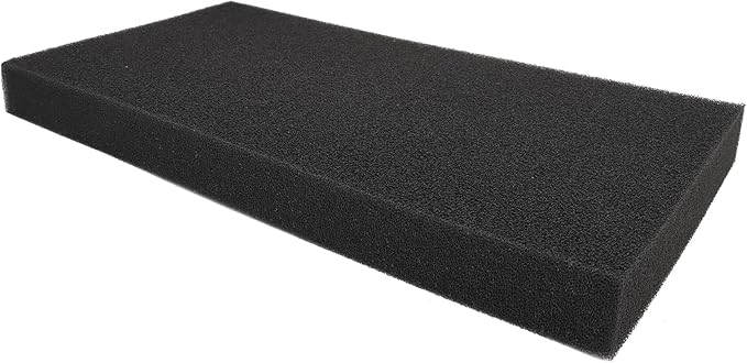 Aquarium Bio Sponge Pad Filter Media for Fish Tank,20/30/40PPI Open Cell Coarse Foam Block Foam Pre Filter Sponge (23" Lx 12.5" W x 2" H 40PPI)