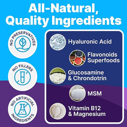 Freedom Joint Drops - Dog Joint Support Supplement with Human-Grade Ingredients - No Fillers, Preservatives, Additives, or Artificial Ingredients, 3 30 ml Droppers