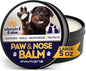 Dog Paw Balm for Dry Cracked Paws – Lick-Safe Moisturizer and Organic Paw Wax with Aloe & Vitamin E – Hot Pavement and Winter Snow Protection – Nose Safe – for All Breeds