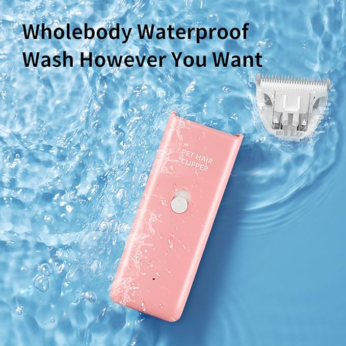 6 Pack Ceramic Blades Replacement for Dog Grooming Clippers, Detachable Pet Clipper Blades for Dogs,Cats Hair Trimming