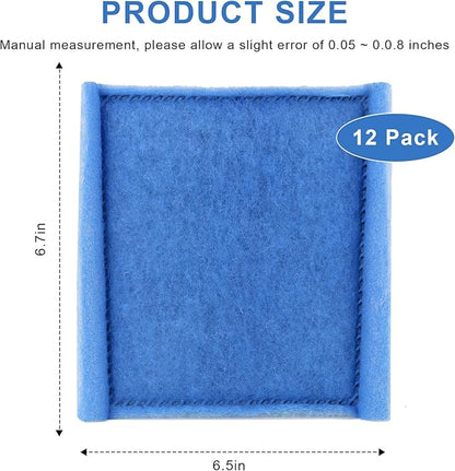 12 Pack Replacement Rite-Size C Filter Cartridges Compatible with MarineLand Penguin PRO Power Filters 275/375 & Original 200/350 Aquarium Fish Tank Replacement Filter Cartridges