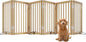 Extra Wide Dog Gates for Doorways, Bamboo Dog Gates for The House Stairs, Freestanding Pet Gates for Dogs, Doogie Puppy Fence Gate