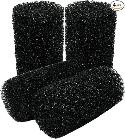 4-Pack Sponge Replacement for OQTTNEO Aquarium Internal Filters