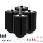 ALEGI 4pcs Large Aquarium Sponge Filter with Suction Cups, Check Valves for Breeding Fry Betta Shrimp Fish Tank ((Upgrade) 80-150 Gal 4 Pcs)