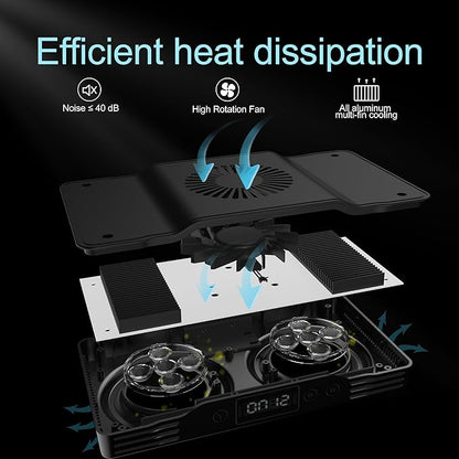 Aquarium Light –A036 Reef Tank Light 36 Watts Saltwater Light with Touch Control, Reef Lights for Coral Reef Nano Fish Tank Marine Tanks with Timer & Screen