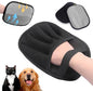 2025 New Upgraded Electrostatic Pet Hair Removal Gloves - Reusable Cat Hair Remover & Dog Hair Removal Mitt with Elastic Cuff & Finger Loops for Furniture, Bedding, Car (1pcs)