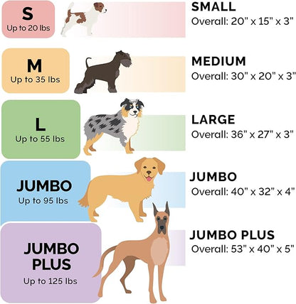 Furhaven Water-Resistant Cooling Gel Dog Bed for Large Dogs w/ Removable Washable Cover, For Dogs Up to 95 lbs - Indoor/Outdoor Logo Print Oxford Polycanvas Mattress - Forest, Jumbo/XL