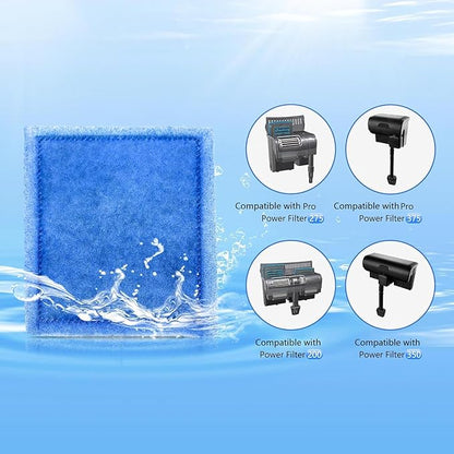 12 Pack Aquarium Rite-Size C Filter Cartridges Compatible with PRO Power Filters 275/375,Power Filters 200/350