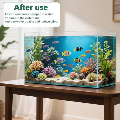 16pcs Medium Replacement Filter Cartridges Compatible with Tetra Whisper Bio-Bag, Fish Tank Parts Accessories for 10i IQ10 PF10 ReptoFilter, 5-10 Gallon Aquarium Filter Cartridges