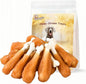 Dog Treats, Chicken Wrapped Calcium Bone Rawhide-Free Grain-Free Training Treats for Dogs Teeth Cleanning Breath Fresh Dog Chewy Snacks for Medium Large Dogs 10.6oz or 18-19 pcs