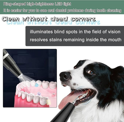 Dog Plaque Tartar Remover Pet Ultrasonic Cleaner Cat Tooth Cleaning for Cat Dog Dental Care