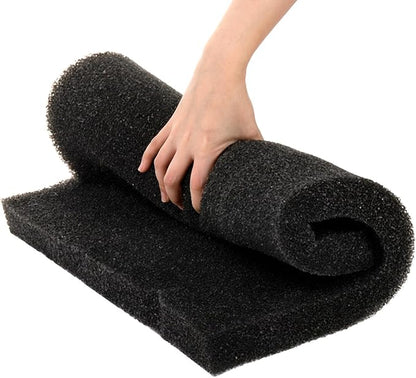 2 Pack Aquarium Sponge Filter Pad, Bio Filter Media Pad, 19.6" x 19.6"x 1.6" Cut-to-Size Open Cell Foam Sheet Replacement Foam Cover for Fish Tank Filter, 30 PPI