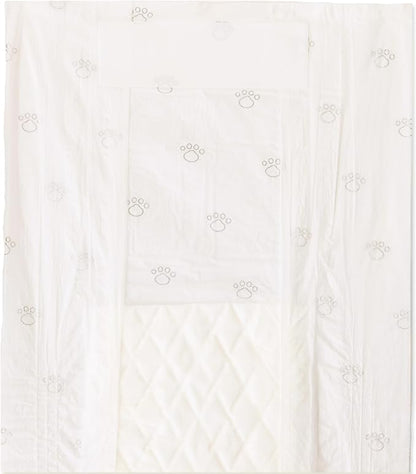 Amazon Basics Male Dog Diapers, 30 Count, Small, Ultra Absorbent Disposable Wrap with Secure Fit, Leakproof and Comfortable