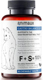 animaux - Gastro Balance for Cats, Supports Gastro-intestinal Tract, Prevents Diarrhoea, Constipation, Hairballs & Flatulence, supplementary probiotics, 90 chewable Tablets, 90 Days Supply