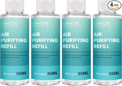 (4 Bottles, Unscented) Cat Litter Deodorizer for PETKIT PuraX PuraMax Self-Cleaning Cat Litter Box Odor Eliminator for Strong Odor Remover Litter Box Deodorizer Replaced Odor Removers Refills