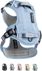 2025 New Edition, Fei & Eve MagEase Dog Harness - 3-Second Magnetic Buckles | 3-Point No-Pull Control | Heavy-Duty 900D Nylon | Dual Safety Handles | Breathable Mesh | Adjustable Fit |Small, Blue