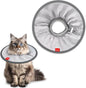 Agape Comfortable Cat Cone, Lightweight Cat Cone Collar Soft, Recovery Collar for Cats After Surgery to Stop Licking & Scratching, Protective E Collar for Small, Medium, and Large Cats for Wound Care