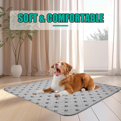 5 Pack Large 36"X41"Washable Pee Pads for Dogs Super Absorbent Dog Training Pads Non-Slip Waterproof Pet Training Pads Mats Whelping Pads for Dogs Cats Puppy