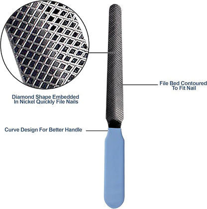 Dog Nail Filer, Professional Nail Grooming Tool, Dog and Cat Nail Files, for Smoothing Rough Edges of Pet’s Nails, Best Nail Filer for Small/Large Dogs & Cats (1 Dog Nail Filer)