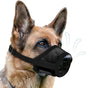 Dog Muzzle, Soft Air Mesh Muzzle for Small Medium Large Dogs Anti Biting Barking Chewing, Breathable Drinkable Adjustable Loop Pets Muzzle for German Shepherd Husky Labrador Retriever (Black,L)