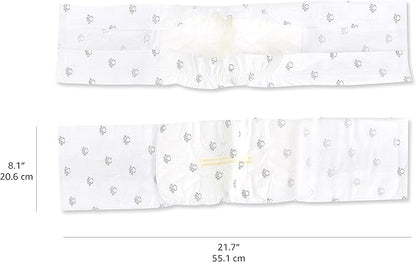 Amazon Basics Male Dog Diapers, 30 Count, Small, Ultra Absorbent Disposable Wrap with Secure Fit, Leakproof and Comfortable