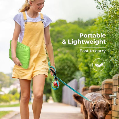 Furrybaby Dog Pool, Foldable Dog Pools for Large Dogs Portable Kiddie Pool Pet Doggie Wading Swimming (Green 63'') Indoor and Outdoor