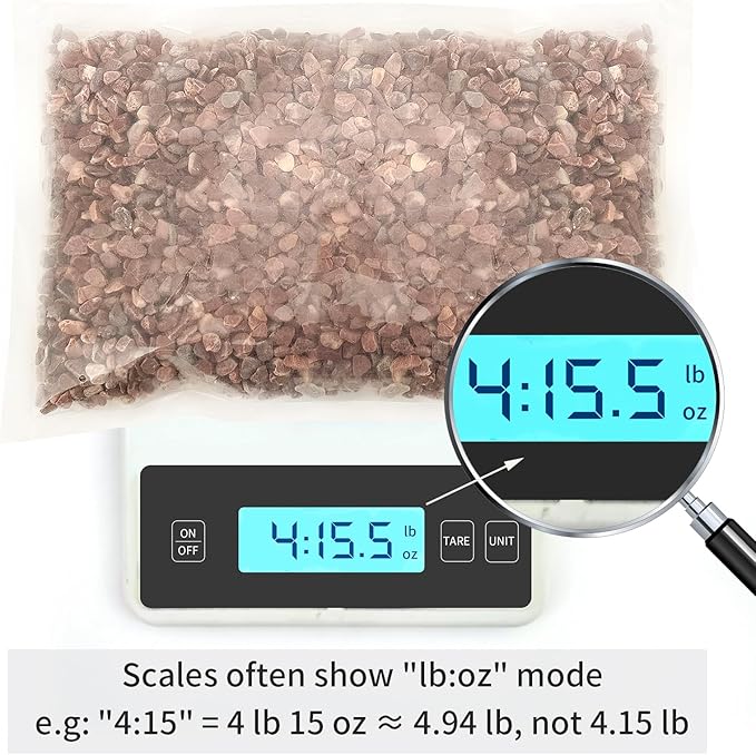 5 lbs Succulent and Cactus Pebbles for Indoor Plants, 3/8 Inch Pea Gravel Decorative Red River Rocks for Plants, Vases, Terrarium, Aquarium, Potted Top Dressing and Outdoor Landscaping Stones